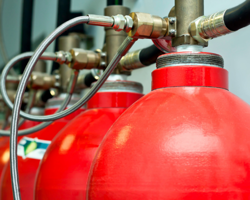 sistemas fixos de gases para combate a incêndio